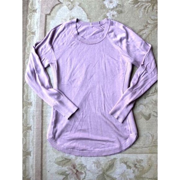 EUC Lululemon Hello Aloe Pullover in Antoinette / Figue 8 - Picture 5 of 7